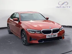 Orange Used 2021 BMW 320 Sport Line Sedan | £20,449 (Good price)