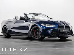Tanzanite blue Used 2024 BMW M4 Cabriolet Competition Edition Cabriolet | £62,995 (A bit pricey)