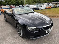 Black Used 2010 BMW 635 Cabriolet Sport Line Cabriolet | £5,995