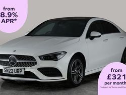 White Used 2022 Mercedes CLA250e AMG line Sedan | £23,380 (Fair price)