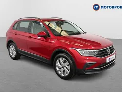 Red Used 2022 VW Tiguan Life SUV | £20,799 (Super price)