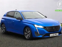 Blue Used 2022 Peugeot 308 Allure Hatchback | £18,999