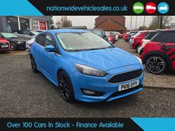 Blue Used 2016 Ford Focus Zetec Hatchback | £6,984 (Fair price)