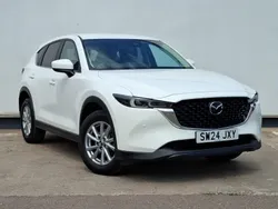 White Used 2024 Mazda CX-5 Center-Line SUV | £21,698 (Good price)