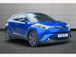 Blue Used 2019 Toyota C-HR Design SUV | £15,395 (Fair price)