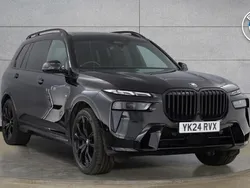 Black Used 2024 BMW X7 M Sport SUV | £73,450 (Fair price)
