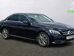 Blue Used 2018 Mercedes C200 Active Sedan | £15,399 (Super price)