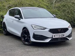 White Used 2023 Cupra Leon Hatchback | £25,895 (A bit pricey)