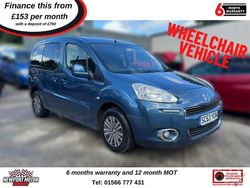 Blue Used 2014 Peugeot Partner Tepee S MPV | £7,495 (A bit pricey)