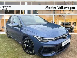 Blue Used 2024 VW Golf VIII R-line Hatchback | £28,295 (Expensive)