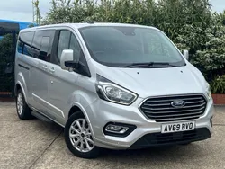 Silver Used 2019 Ford Tourneo Custom Titanium Sedan | £18,995 (Fair price)