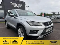 Silver Used 2016 Seat Ateca 4Drive SUV | £10,595 (Fair price)
