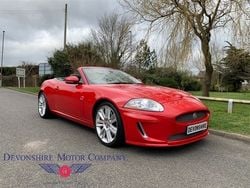 Red Used 2010 Jaguar XKR Supercharged Cabriolet | £21,995 (Fair price)