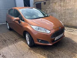 Brown Used 2015 Ford Fiesta Zetec Hatchback | £7,995 (Fair price)