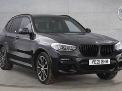 Grey Used 2021 BMW X3 M Sport SUV | £34,490 (Good price)