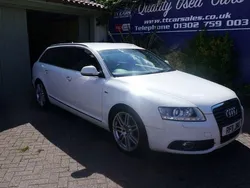 White Used 2011 Audi A6 S-Line Estate | £3,995 (Super price)
