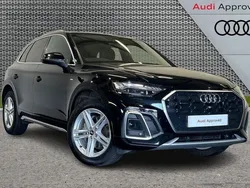 Black Used 2021 Audi Q5 S-Line SUV | £31,995 (Fair price)