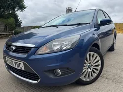 Blue Used 2009 Ford Focus Titanium Hatchback | £2,650 (Fair price)