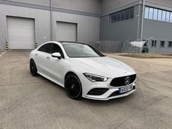 White Used 2020 Mercedes CLA220 AMG Line Premium Plus Sedan | £22,995 (Fair price)