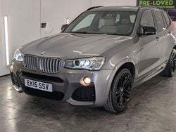 Grey Used 2015 BMW X3 M Sport SUV | £11,000 (Fair price)