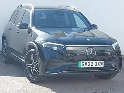 Black Used 2022 Mercedes EQB350 AMG line SUV | £23,298 (Fair price)
