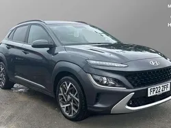 Grey Used 2022 Hyundai Kona Premium SUV | £16,857 (Fair price)