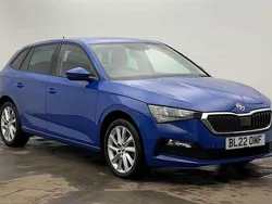 Blue Used 2022 Skoda Scala SE L Hatchback | £15,495 (Fair price)