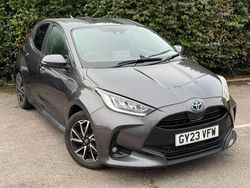 Grey Used 2023 Toyota Yaris Hybrid Design Hatchback | £18,999 (Fair price)
