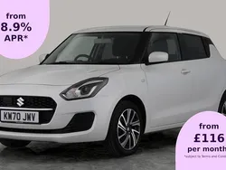 White Used 2020 Suzuki Swift SZ-L Hatchback | £9,185 (Fair price)