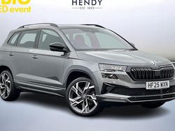 Graphite grey metallic Used 2025 Skoda Karoq SportLine SUV | £29,999 (Fair price)