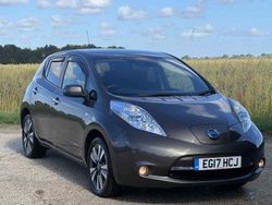 Bronze Used 2017 Nissan Leaf Tekna Hatchback | £3,495 (Fair price)