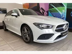 White Used 2022 Mercedes CLA200 AMG line Estate | £22,295 (Fair price)