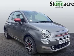 Grey Used 2023 Fiat 500 Red Hatchback | £12,008 (Fair price)