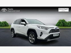 White Used 2022 Toyota RAV4 Hybrid Design SUV | £23,000 (Fair price)