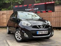 Black Used 2015 Nissan Micra Acenta Hatchback | £4,695 (Fair price)
