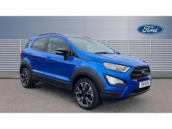 Blue Used 2022 Ford Ecosport Active SUV | £13,533 (Fair price)