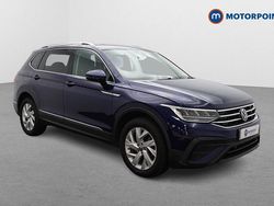 Blue Used 2022 VW Tiguan Allspace Life SUV | £22,599 (Fair price)