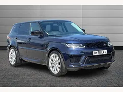 Blue Used 2018 Land Rover Range Rover Sport Autobiography Dynamic SUV | £24,995 (Fair price)