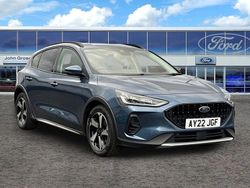 Blue Used 2022 Ford Focus Active Hatchback | £13,995 (Fair price)