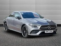 Mountain grey Used 2022 Mercedes CLA250e AMG Line Premium Plus Sedan | £25,950 (Fair price)