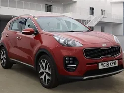 Red Used 2018 Kia Sportage GT-Line SUV | £10,795 (Fair price)
