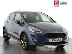 Blue Used 2021 Ford Fiesta Active X Hatchback | £13,399 (Fair price)