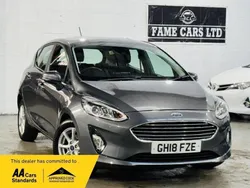 Grey Used 2018 Ford Fiesta Zetec Hatchback | £7,000 (Super price)