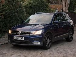 Blue Used 2017 VW Tiguan SE SUV | £10,495 (Fair price)