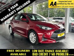Red Used 2021 Toyota Yaris Hybrid Hatchback | £14,795 (Good price)