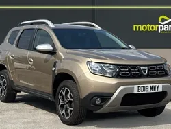 Dune beige metallic Used 2018 Dacia Duster Prestige SUV | £10,250 (Fair price)