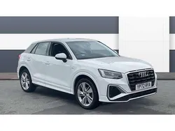 White Used 2022 Audi Q2 S-Line SUV | £21,939 (Fair price)