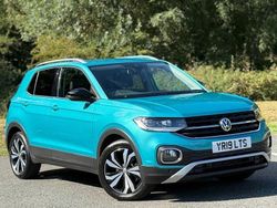 Turquoise Used 2019 VW T-Cross SEL SUV | £13,991 (Fair price)