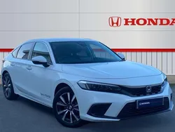 White Used 2024 Honda Civic Elegance Hatchback | £26,902 (Super price)