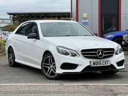 White Used 2015 Mercedes E250 AMG Sedan | £7,490 (Fair price)